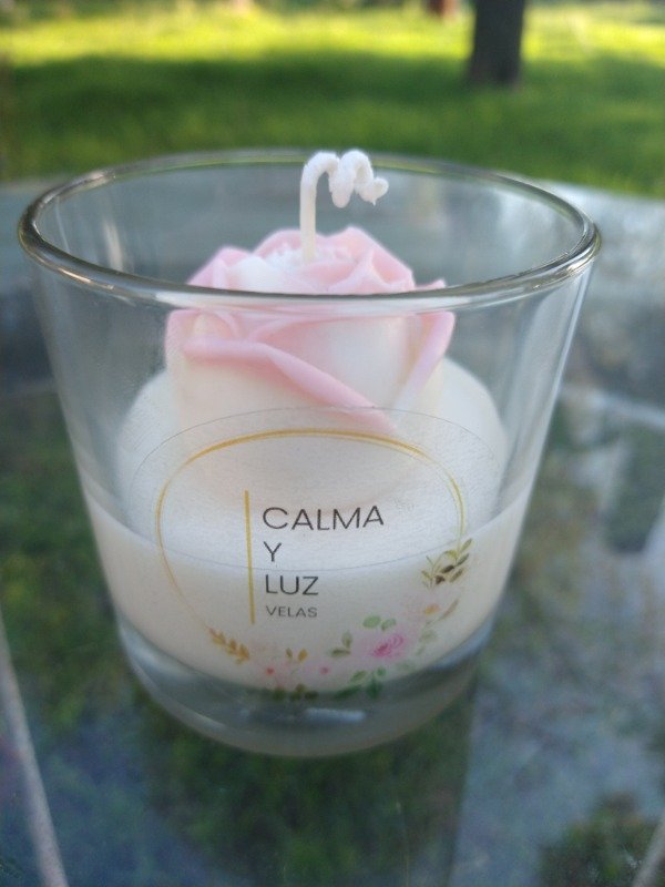 Producto - Vela Calma Rosa