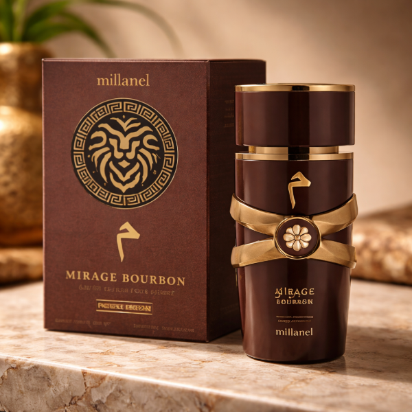 Producto - Perfume Árabe "Mirage Bourbon"  (Asad Bourbon de Lataffa) Millanel 100 ml