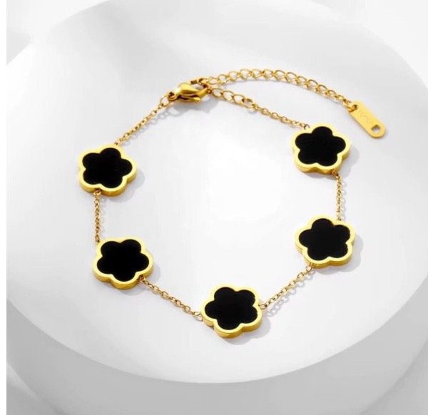 Producto - Pulseras Trébol Negro
