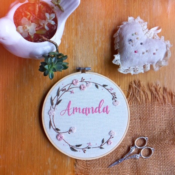 Producto - BIENVENIDO BEBÉ - MODELO FLORAL AMANDA - 1