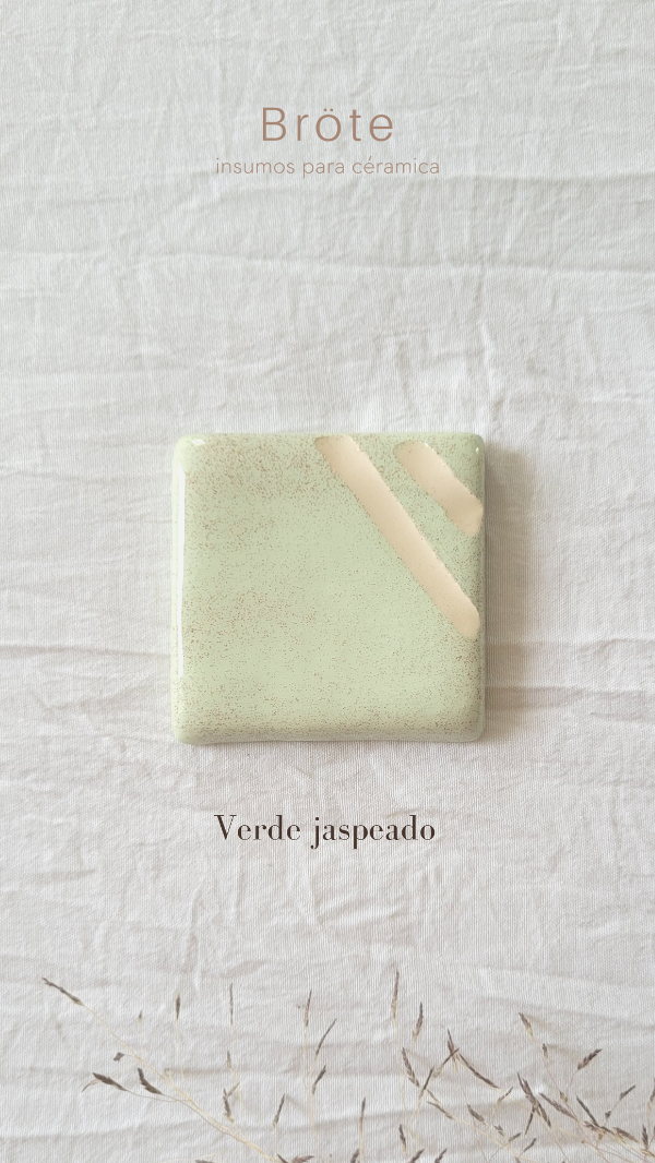 Producto - Engobe Verde jaspeado