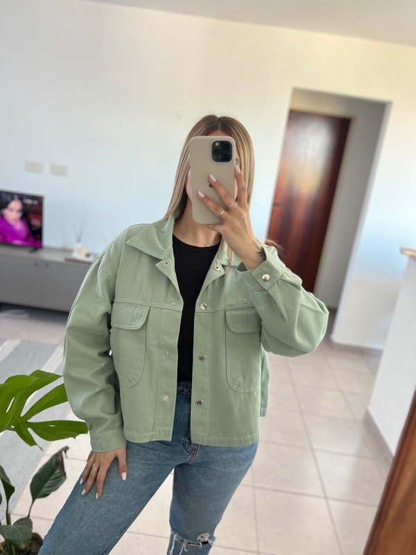 Producto - Campera CLARA verde