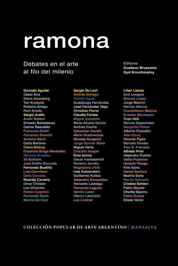 Producto - ramona. Debates en el arte al filo del milenio (Mansalva)