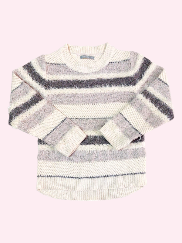 Producto - Sweater peluche con tonos de grises Mimo 6 años