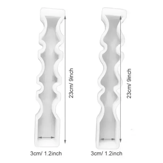 Producto - Set x2 velones irregulares largos - 2