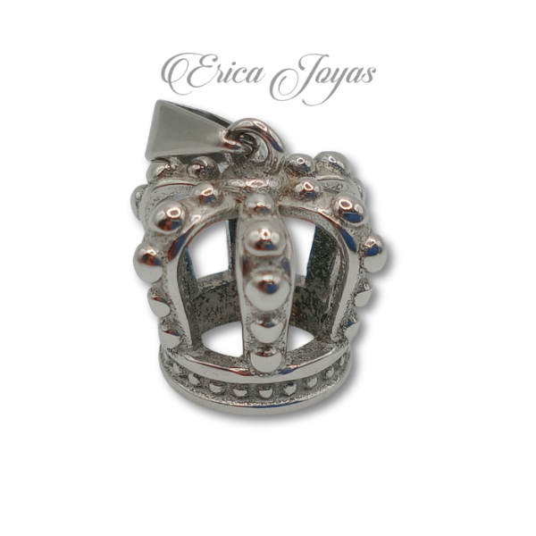 Producto - Dije macizo 3D Corona (LJDM0012)