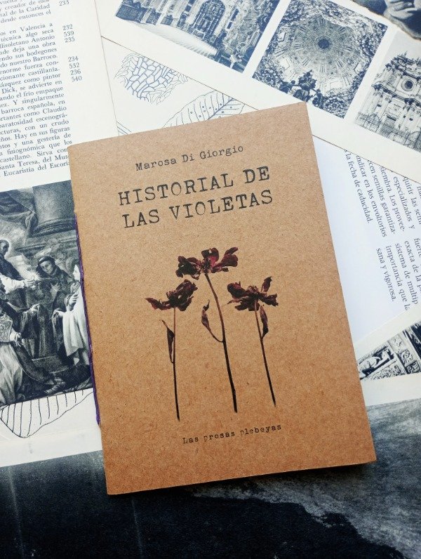 Producto - HISTORIAL DE LAS VIOLETAS de Marosa Di Giorgio - 0
