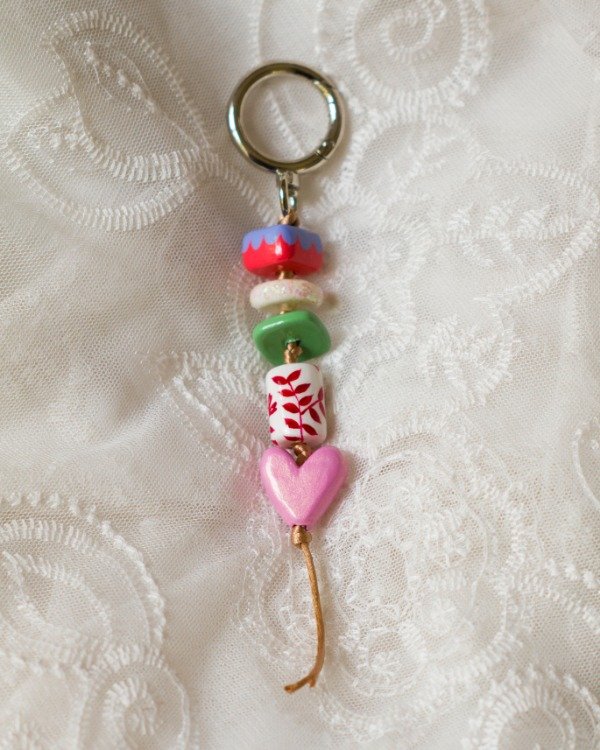Producto - Bag charm corazón