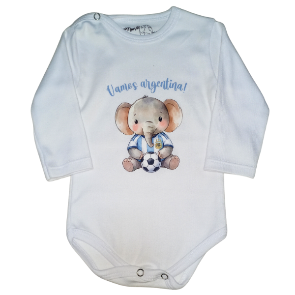 Producto - Body vamos Argentina elefante