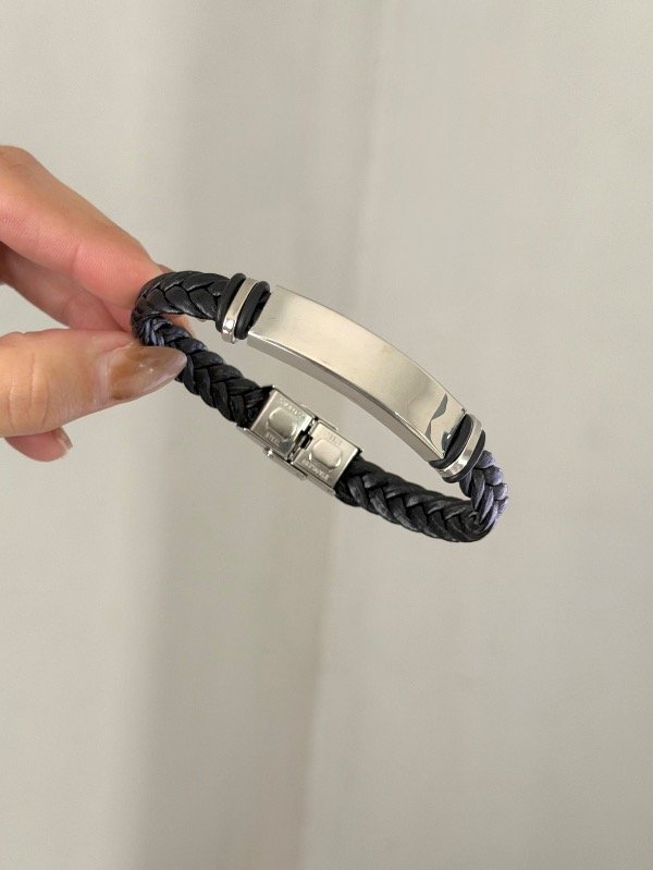 Producto - Pulsera cuero identidad braid - 1