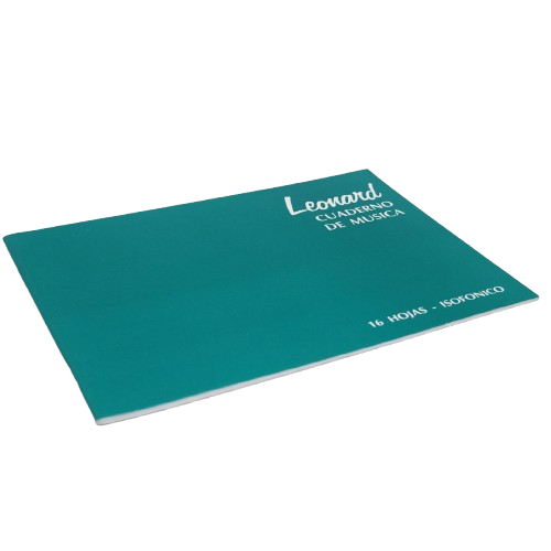 Producto - CUADERNO DE MÚSICA ISOFÓNICO