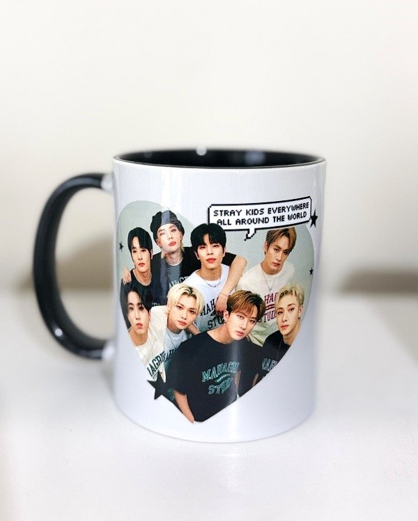 Producto - Taza STRAY KIDS #2 de cerámica con dtf uv - Tazas