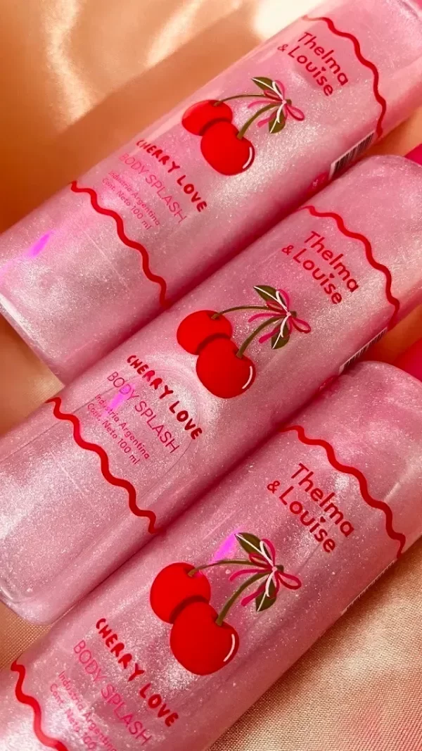 Producto - Body splash cereza con glitter