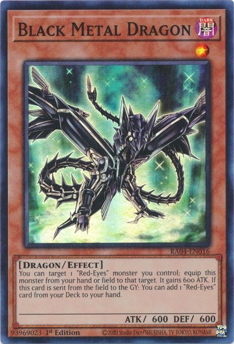 Producto - Black Metal Dragon - RA04-EN016