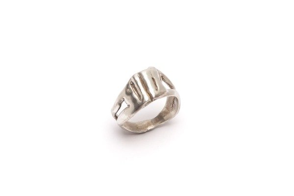 Producto - Anillo rayitas transversales/Plata 925