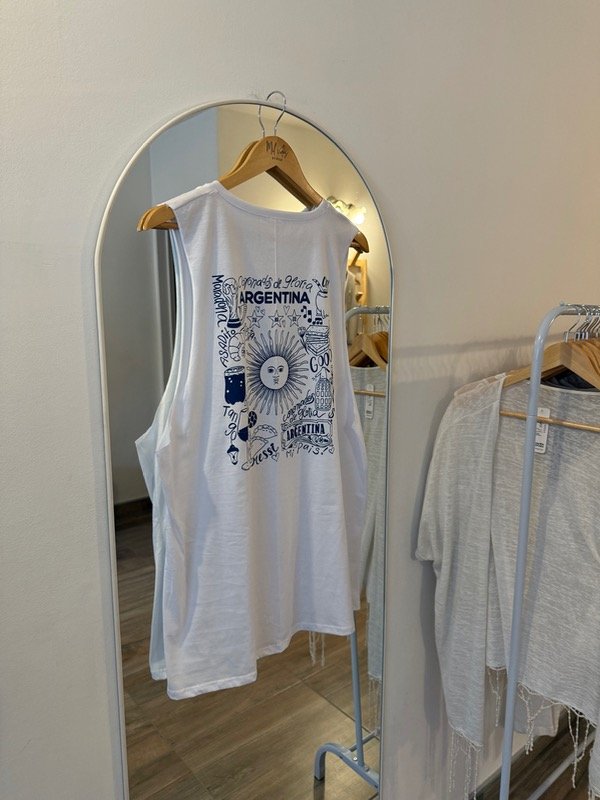 Producto - Vestido Sudadera Argentina blanco