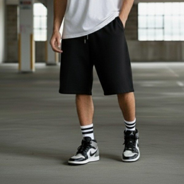 Producto - SHORT RELAXED - NEGRO