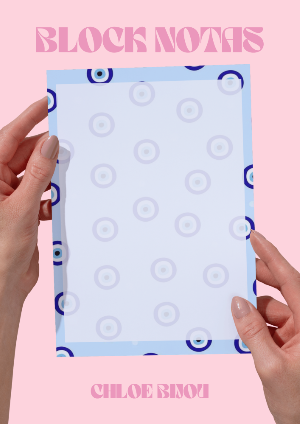 Producto - Block notas A5 ojos turcos - 0