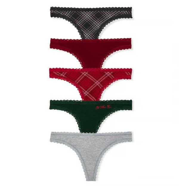 Pack de 5 less Victoria's Secret talle xs