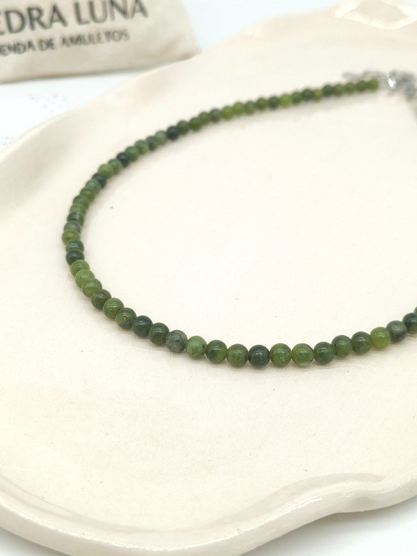 Producto - Collar SERENIDAD con jade taiwan - 0