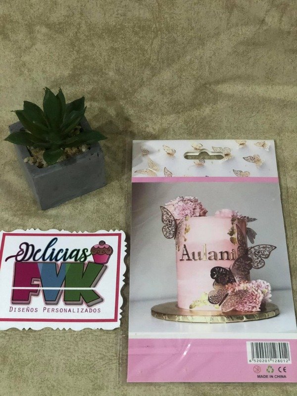 Producto - Mariposas para tortas - 3