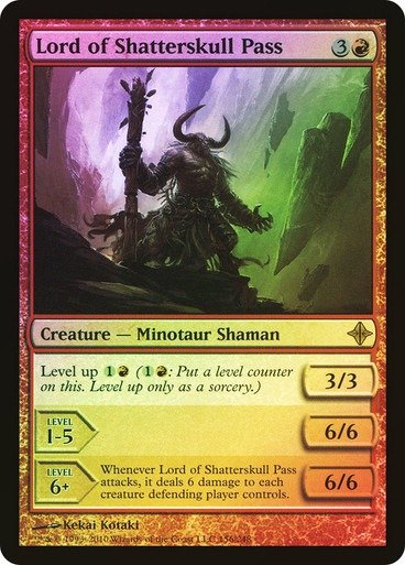 Producto - Lord of Shatterskull Pass Foil  Rise of the Eldrazi