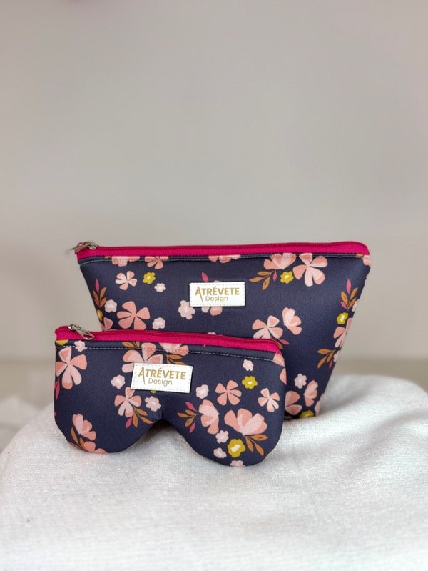 Producto - NECESER + PORTALENTES - FLOR RITI