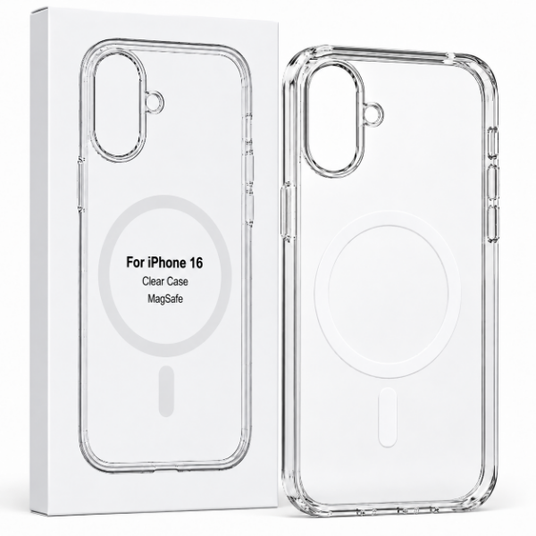 Producto - iPhone 16 - Funda MagSafe transparente