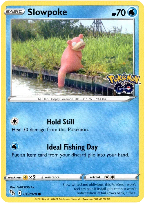 Producto - Slowpoke - 019/078 - Pokemon Go
