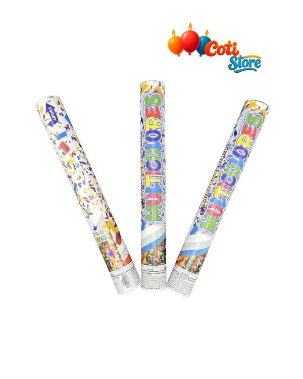 Producto - Cañon Lanzapapel 40cm Multicolor