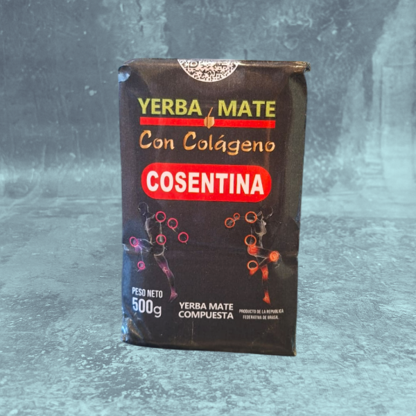 Producto - YERBA COSENTINA COLAGENO 500 GR (PAQ. NEGRO)