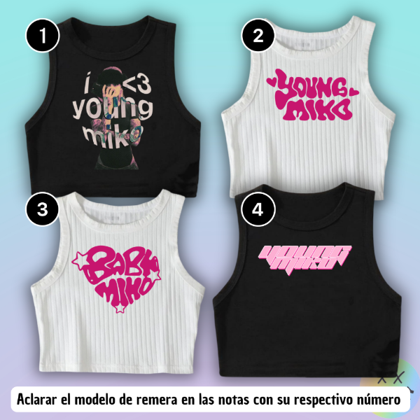 Producto - Musculosas Young Miko #1