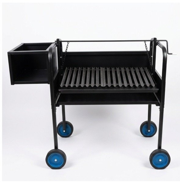 Producto - Parrilla 75cm con fogonero y 4 ruedas EME Navia Criolla - 0