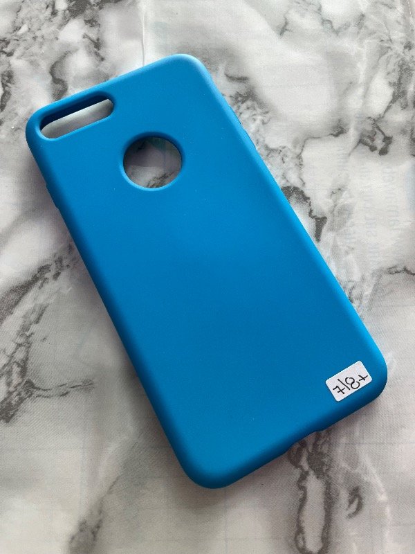 Producto - Funda silicona celeste