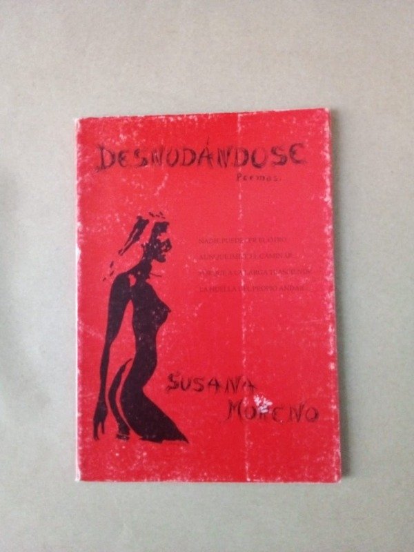 Producto - Desnudándose Poemas - Susana Moreno - Ed Autora 1998