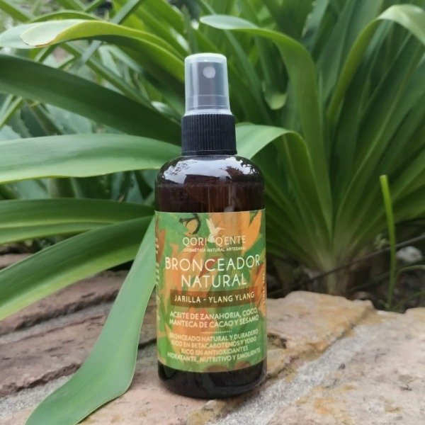 Producto - Bronceador Natural con Zanahoria y Coco 120 ml Qori Q'ente