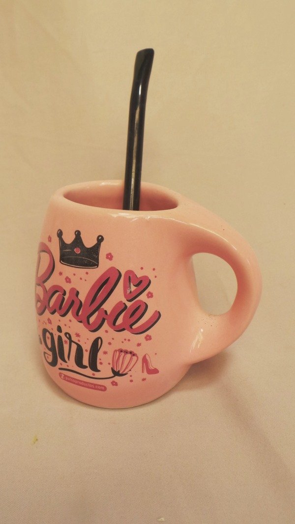 Producto - Mate Alfa - Barbie Girl Pink