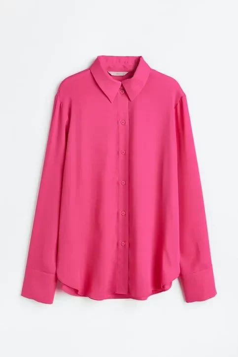 Producto - Camisa con cuello de pico
