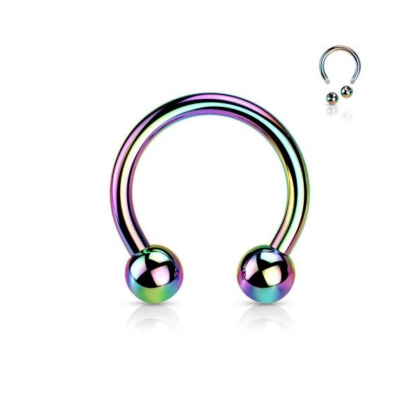 Producto - Circular Barbell Tornasolado