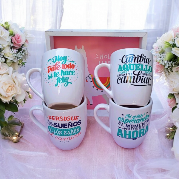 Producto - Tazas bombe con frases