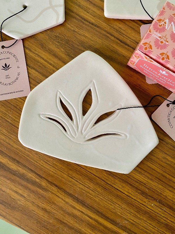 Producto - Jabonera de cerámica