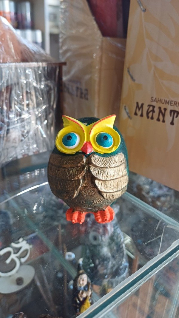 Producto - Porta Sahumerio Lechuza Mica