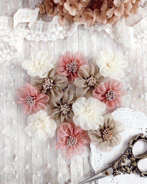 Producto - Flor de organza