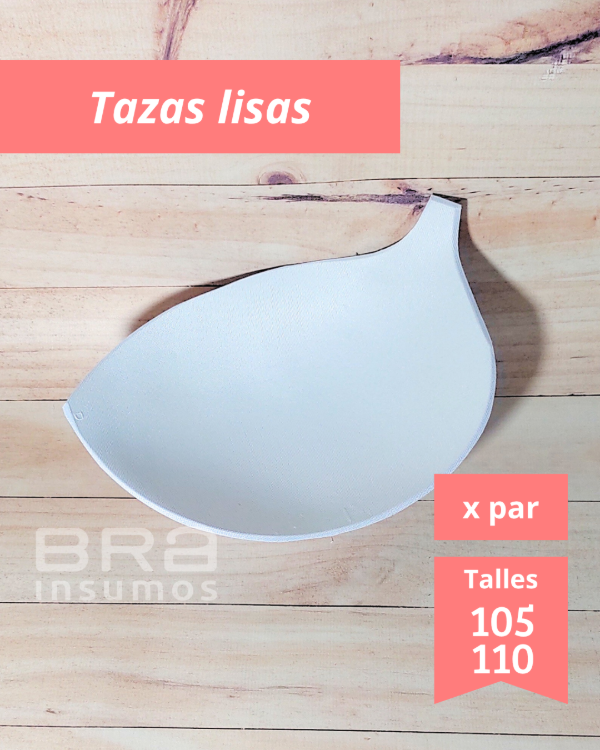 Producto - Taza Soft Lisa con bretel Blanco - Talles 105, 110 (x Par)