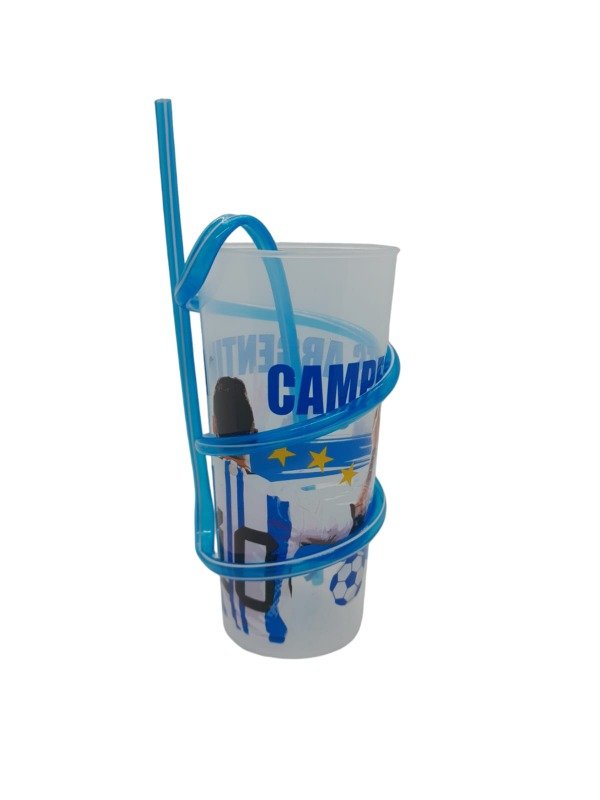 Producto - VASO CON SORBETE 01FUTBOL026