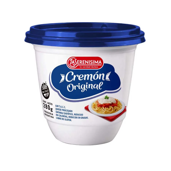 Producto - Queso crema Cremón original 280gr. - La Serenísima
