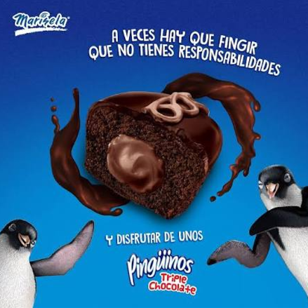 Producto - Pinguino MARINELA sabor triple chocolate - 1