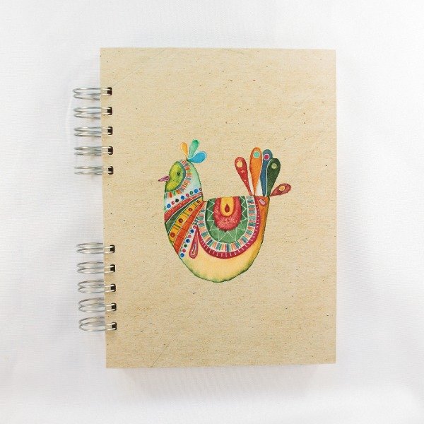 Producto - Cuaderno Anillado A5 Pájaro Piñata