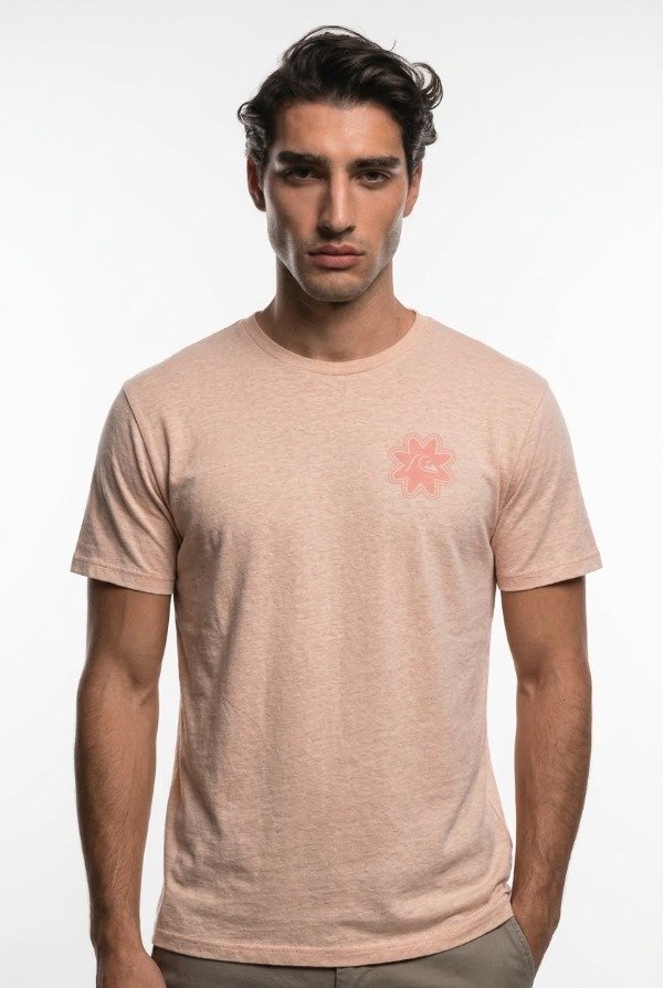 Producto - REMERA M/CORTA QUIKSILVER PSYCHED SW SALMON - 0