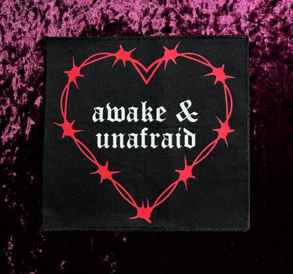Producto - Parche AWAKE AND UNAFRAID